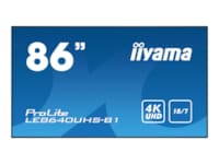 Écran LED 86  ProLite Ultra HD 4K 3840 x 2160 pixels HDMI/VGA/DisplayPort