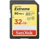 CARTE MÉMOIRE SANDISK EXTREME SDHC 32GO 90MB/S SDSDXVE-032G-GNCIN