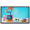 Écran 75  (190,5 cm)  E-Line 4K UHD Android 13 IR 20 Tactile