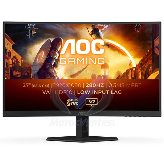 MONITEUR C27G4ZXE 27" 16:9 FAST VA 280HZ DisplayPort/HDMI Noir C27G4ZXE