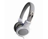 Casque stéréo avec microphone pour MP3 / MP4, iPhone, iPad, iPod,Gris HV-H2092D