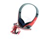 Casque avec Micro Noir / Rouge HV-H2105D
