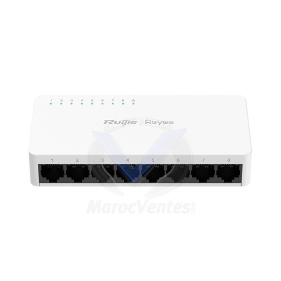 Reyee Switch 8 Ports RJ45 Gigabit RG-ES08G-L
