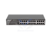 Commutateur de Bureau 24 Ports 10/100/1000 Mbps RJ45 Boîtier en Acier RG-ES124GD