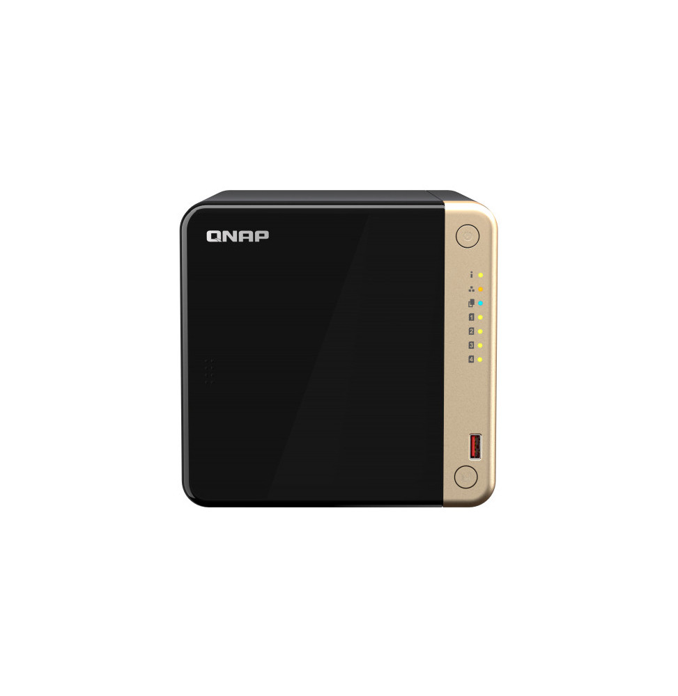 SERVEUR NAS DESKTOP 4 BAIES 8GB RAM 0TB DISKLESS TS-464-8G