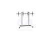 Meuble support TV  Digital pour 2 écrans de taille de 40 à 75 pouces T016-4SC-2