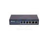 Switch 6 ports PoE 10/100 2 ports  de liaison montante TX 100M S1006‐4P‐65