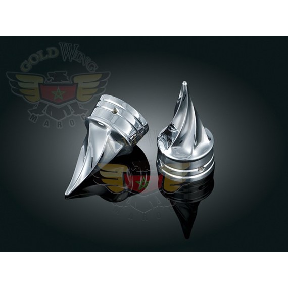 TWISTED FRONT AXLE CAPS