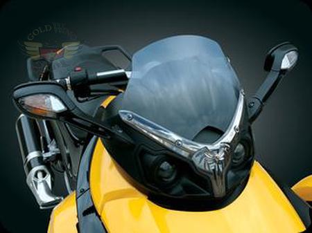 LOWER WINDSHIELD EDGE TRIM FOR SPYDER
