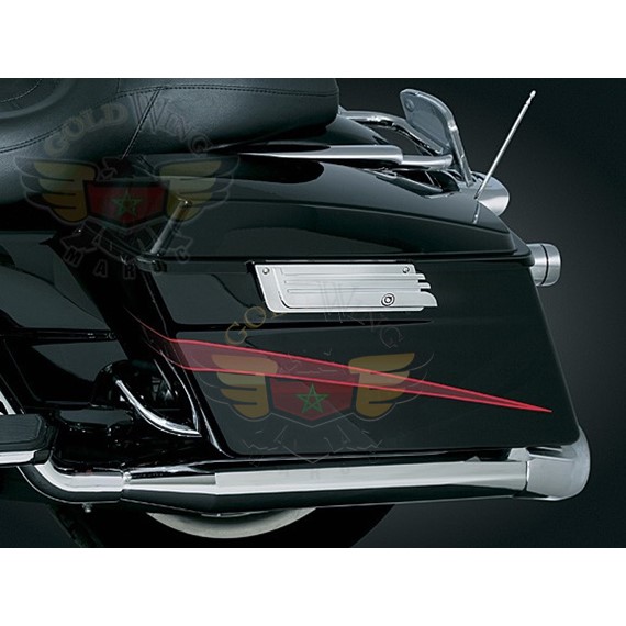 GROOVED SADDLEBAG LATCHES