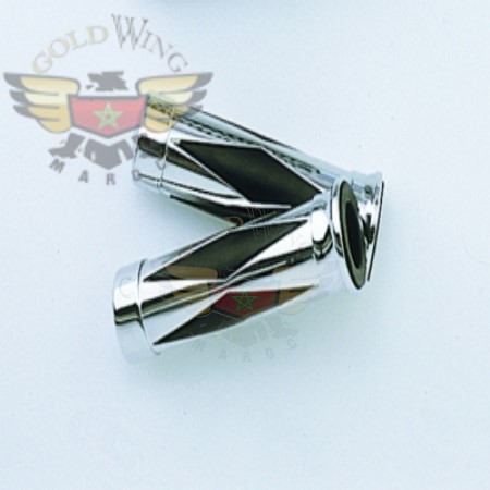 CHROME DIAMOND GRIPS