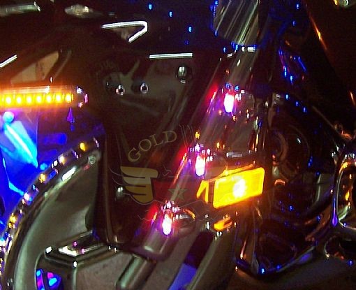1800 Red,Amber, Blue LED Fork Light Kit