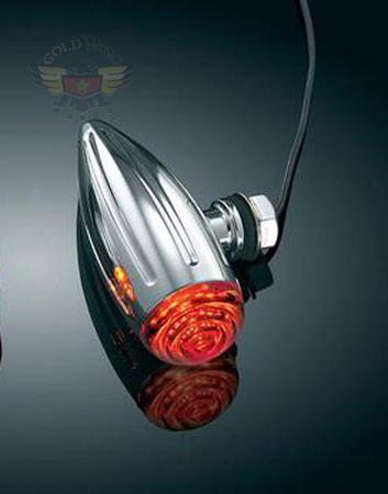 MINI BULLETS, GROOVED AMBER LED