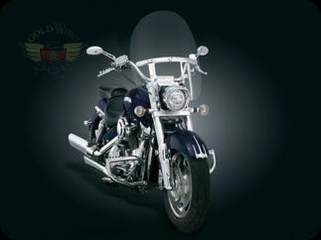 MID WINDSHIELD, LIGHT SMOKE, VTX