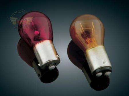 PR21W RED TURN SIGNAL BULB, SINGLE FILAMENT