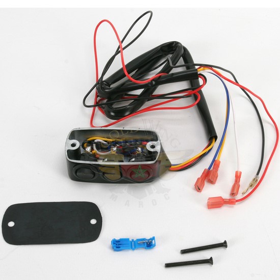 Cocotte 3 interrupteurs noir