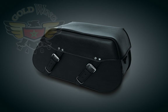 HARDMOUNT SADDLEBAGS WITHOUT STUDS FOR USE W/QCKDETACHABLE BRACKETS