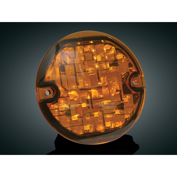 3-1/4 FLAT LED FRONT T-SIG., AMBER LENS-3-1/4 FLAT LED FRONT T-SIG., AMBER LENS