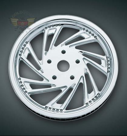 CARTEL CHROME REAR BELT SPROCKET, '07 FLH MODELS