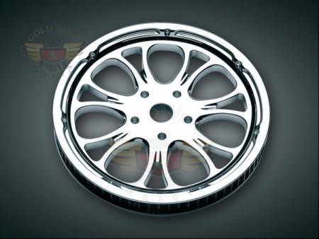 HEATHEN CHROME REAR BELT SPROCKET, 
