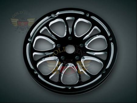 HEATHEN PLAT. CONTRAST REAR BELT SPROCKET, 