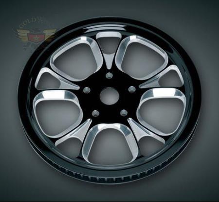 GASSER CONTRAST REAR BELT SPROCKET, '07 FLH MODELS