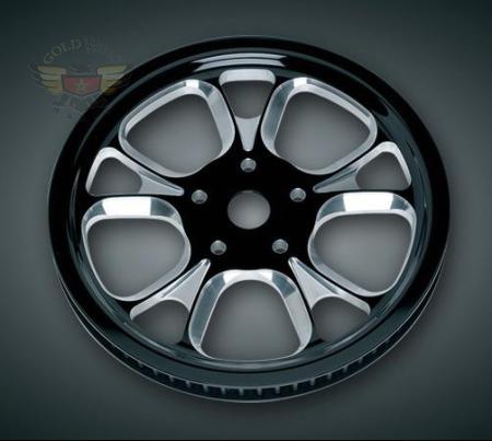 GASSER CONTRAST REAR BELT SPROCKET, '08 FLH MODELS