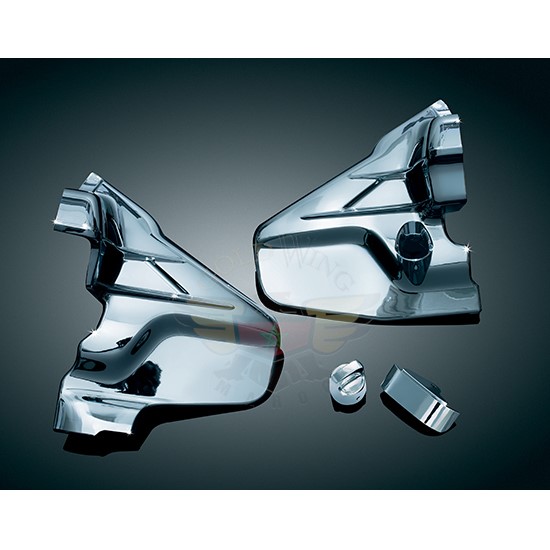 LOUVERED CHROME TRANSMISSION COVER-LOUVERED CHROME TRANSMISSION COVER