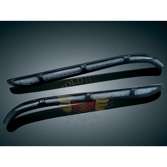 REAR FENDER STRIP LIGHTS, BLACK-REAR FENDER STRIP LIGHTS, BLACK