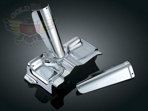 REAR CYLINDER BASE COVER - 07-UP SOFTAIL