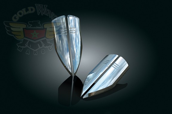 CHROME FORK PROTECTOR COVERS