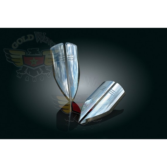 CHROME FORK PROTECTOR COVERS