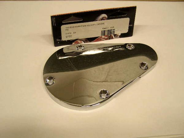 *ACCESS DOOR f/TWIN VELOCITY, CHROME-*ACCESS DOOR f/TWIN VELOCITY, CHROME