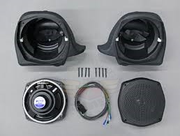 PERF SER 7.25 LOWER FAIRING SPKR KIT 06-13 HARLEY HLPS-7252