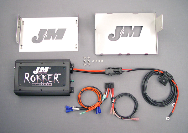 ROKKER XT-P 250w 2-CH Amplifier kit 06-13 Harley® StreetGlide/Ultra JAMP-250HC06P