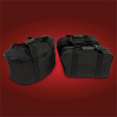 Pack de 3 sacoches 2 pour les valise et une pour le top case avec l'emblem Goldwing
