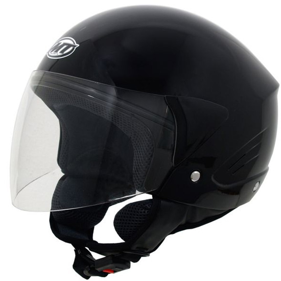 Casque MT Ventus Noir Brillant Casque MT