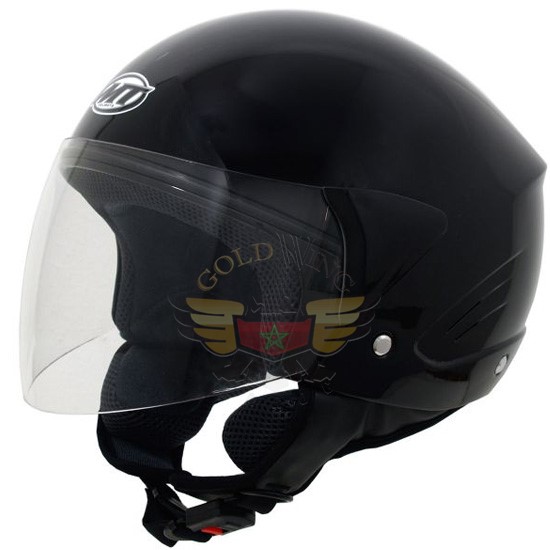 Casque MT Ventus Noir Brillant Casque MT